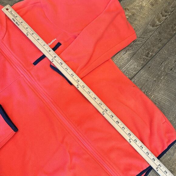 Columbia Women's Mountain Crest Full Zip Fleece Jacket Size L - Picture 4 of 9